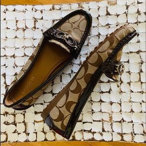 COACH driving moccasin